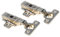 IHC 2 Stück 26mm Mittelanschlag Topfband mit hydraulisch Dämpfer Scharnier Topfscharniere Topfbänder