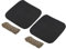 PATIKIL Billard Queue Reiniger, 2er Pack Pool Queue Schaft Reinigungstuch Snooker Schaft Polierer Reinigungswerkzeug Handtuch für Billard Queue Reinigung, Braun/Schwarz