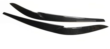 FRUDYR Auto Front Scheinwerfer Augenbraue Trim Fit for BMW G05 X5 2018-2022 F95 X5M 2019-2022 Carbon Faser lampe Abdeckung Scheinwerfer Augenlid Scheinwerfer Scheinwerfer-Brauenform