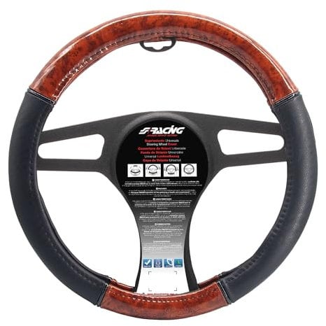Simoni Racing CVT/78 Lenkradbezug Lenkradhülle 37-39cm Eco-Leder