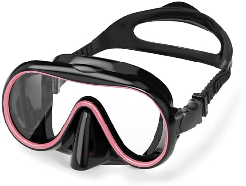 Keary Goggles Swimming Adult Swim Goggles with Nose Cover Swimming Goggles for Men Women Youth Pool Goggles Water Glasses with 180° Wide Clear Vision No Leak UV Protection Underwater Goggle