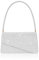 Toptime Clutch Silber, Glitzer Pailletten Handtasche Damen Klein mit 2 Fächern, Elegant Envelope Abendtasche mit Tragegriff, Silberne Kleine Tasche Damen für Abschlussball, Hochzeit, Dating, Party