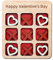 GIWFBQTR Valentinstag Liebesbrettspiel Liebe Strategie Brettspiel Romantisches Familienspiel Tisch Interaktives Spielzeug
