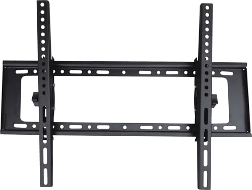 Brackify Fixed TV Wall Bracket for 50-110 Screens, Tilt & Cantilever Mount, Supports 90kg, VESA 400x400 to 700x500, Metal, Black, Ultra Strong for LED LCD TVs