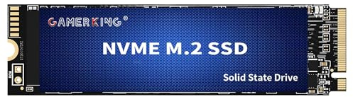 GAMERKING SSD M.2 NVME da 2 TB 2280 PCIe Gen 3 x4, unità a stato solido interna fino a 3000 MB/s 3D NAND Flash M Key disco archiviazione di aggiornamento per desktop, laptop