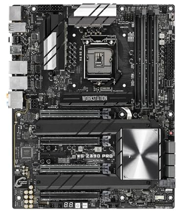 pc motherboard Fit For ASUS WS Z390 PRO Motherboard Intel Z390 LGA 1151 DDR4 64GB M.2 ATX Support Core I3-8100 I3-8300 I5-8600 I5-9600 I7-9700 Cpu