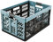 keeeper Stabile Profi-Klappbox mit Soft-Touch Griffen, 54 x 37 x 28 cm, 45 l, Ben, Nordic Blue