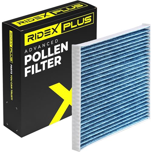RIDEX PLUS 424I0524P Innenraumfilter Pollenfilter Aktivkohlefilter Höhe: 20 Breite: 220 Länge: 198 Kompatibel mit TOYOTA AVENSIS Kombi T25 COROLLA Verso ZER, ZZE12, R1 COROLLA ZZE12, NDE12, ZDE12
