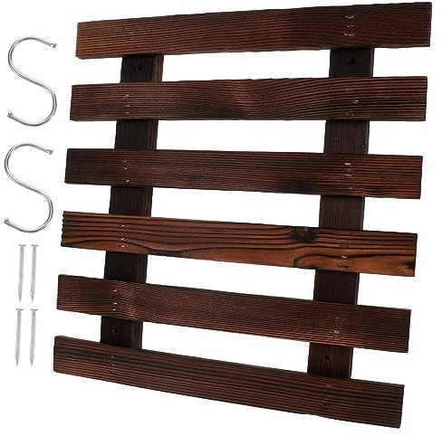 VANZACK De Madera para Jardineras Soporte De Macetas De Pared Diseño Minimalista