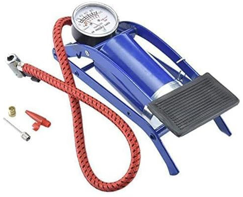 Pompa pneumatica per biciclette, pompa per bici | del pavimento in bicicletta, per pneumatici per biciclette - del piede per pavimento per biciclette motociclista pompon