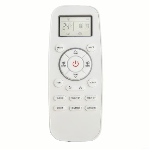 Telecomando per condizionatore Hisense per modelli DG11L103, DG11L101 e DG11L104, dimensioni compatte per la comodità quotidiana