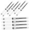 Gadpiparty 1 Juego Absorbente De Tinta Pluma Fuente De Tinta Pluma De Tinta Absorbedores De Tinta Para Pluma Estilográfica Herramientas De Relleno De Tinta El Plastico 10 Piezas