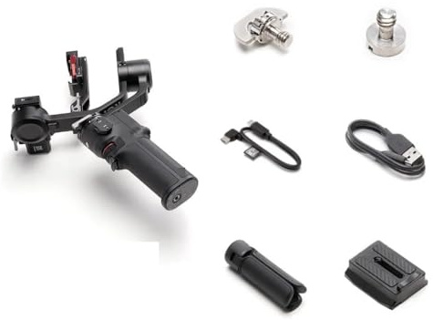 For DJI RS 3 Mini 3-Axis Gimbal Lightweight Stabilizer Video Camera for Support for Canon Sony/Panasonic/Nikon/Fujifilm Drone parts(RS 3 Mini)