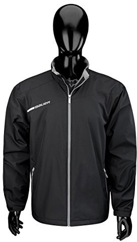 Bauer Flex Jacket Youth S17, Größe:S, Farbe:schwarz