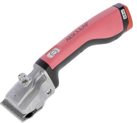 -RO-AA Großtierschermaschine Bonum mit Torqui, Akku Schermaschine, Pferd/ rosa