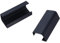10 x SCHNEEFANGGITTER BINDEELEMENT Verbinder Verbindungsmuffe (RAL 7016 - Anthrazit)