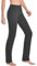 SAFORT Damen Yogahosen Gerade Geschnittene Für Yoga Jogginghose, 4 Hosentaschen Freizeithose, 160cm -182 cm, Grau, M
