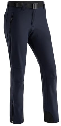 Maier Sports Tech Pants W, Women's Warm Hiking Trousers, Water-Repellent Softshell Outdoor Trousers for Trekking and Hiking, PFC-Free, mSTRETCH pro 2 & stormprotec Technology
