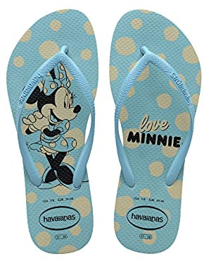 Havaianas Damen Slim Disney Flipflop,Blau,39/40 EU