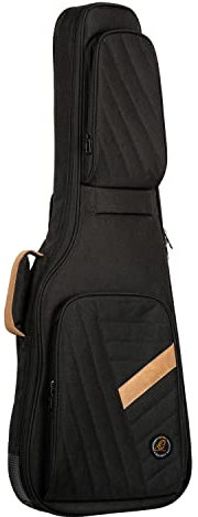 Ortega Guitars Deluxe Guitar Gigbag - E-Gitarren Tasche - Höhe 102 cm - Breite 35 cm - Baumwolle, Schwarz (OGBEG-DLX-BK)