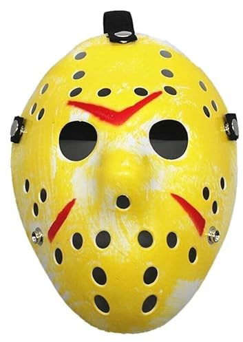 Jason Hockey-Maske, Deluxe, Gelb