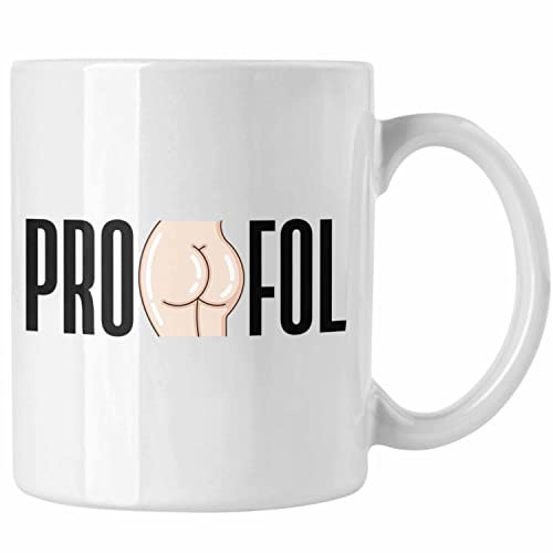 Trendation - Propofol Tasse Geschenk Krankenschwester Anästhesie Anästhesietechnische Assistentin (Weiß)