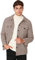 Trendyol Men's Herren Regular Basic Plaid Webstoff Winterjacke Coat, Camel, M