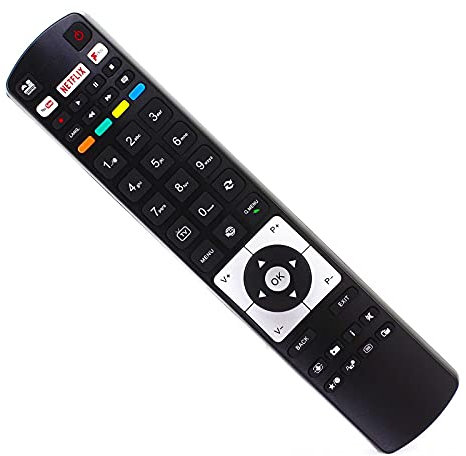 Original RC5118F Remote Control Replace for Hitachi Smart TV with Netflix YouTube Freeview Play 43HB16J72U 43HB16T72U 43HGW69H 43HK15T74U 49HGW69H 24HB1J65UB 24HE1510W 50HB16T72U 50HK15T74UA