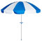Pincho Sombrilla playa grande Ø240 cm, antiviento hasta 35km/h, protección uv 50, materiales de calidad, tubo de aluminio, 16 varillas de fibra de vidrio, palo reclinable (Color 43)