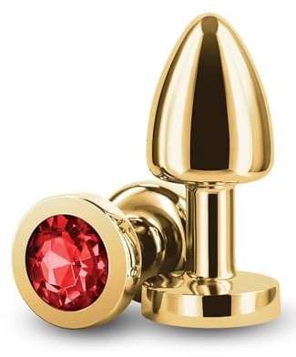 NS Novelties Rear Assets Petite Gold Red Analplug 6 x 2,6 x 2,6 cm