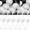 XRR LED Ballonlichter, 12 Stück LED Laternenlichter Lampions Licht Mini LED Lichter Luftballons Party Lichter Dekoration für Papierlaternen, Hochzeit, Halloween, Weihnachten, Party(kühles Weiß)