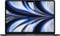 Apple MacBook Air 2022 mit Apple M2-Chip, 8-Core-CPU, 10-Core-GPU (13 Zoll, 8 GB RAM, 256 GB SSD-Speicher) (QWERTZ Deutsch) Mitternacht (Generalüberholt)