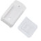 Soporte para mando a distancia para colgar en la pared, caja de almacenamiento blanca para mandos a distancia de aire acondicionado (delgado)