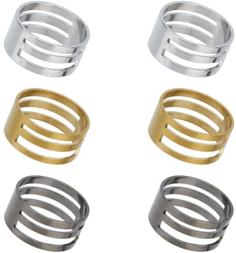SUNNYCLUE 1 Box 6Pcs 3 Styles Jump Rings Opener Jump Ring Opening Tool Colorful Circle Brass Jump Ring Finger Opening Closing Assistant Tools for Jewellery Making Buckling Supplies DIY Craft Accessory