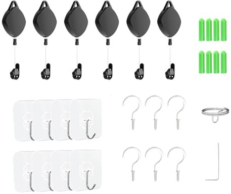 Cable Management Ceiling Pulley Retractable Accessory for HTC-Vive Oculus-Rift Link 2