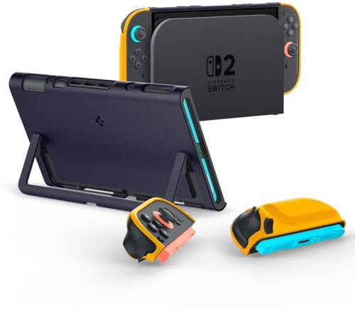 Spigen Custodia Nano Pop Compatibile con Nintendo Switch 2 2025 - Blueberry Navy