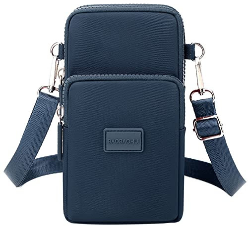 Umhängetaschen Damen Groß Totenkopf Drucken Reißverschluss Umhängetasche Handytasche Taschen Organisator Baby (B, One Size)