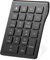 Tuesoa Clavier NuméRique sans Bluetooth, Pavé NuméRique Mince Portable à 22 Touches pour Ordinateur Portable, PC, Ordinateur de Bureau, Ordinateur Portable