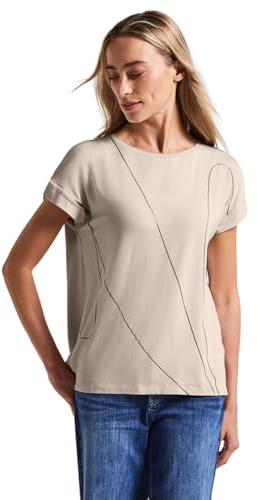 Damen Shirt mit feinen Linien