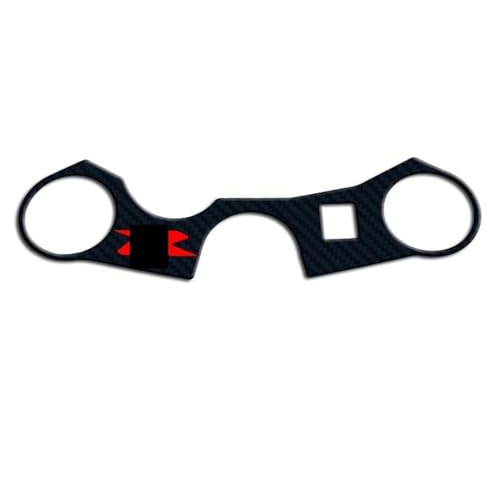 Carbon Tankdeckel Aufkleber Tankpad Gabel Gabelbrücke Oberklemme Aufkleber Für SUZUKI Für GSXR 600 750 1000 K3 K4 K5 K6 K7 K8 K9 L17 Tank Seitenschutz(6)