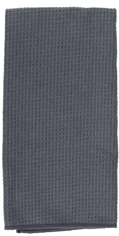 Dirt Devil Mikrofaser Trockentuch - Mikrofasertücher Auto für Feuchtigkeitsaufnahme - Mikrofasertuch als Reinigungstücher und Putztücher für Fahrzeugpflege - Grau 60x60 cm