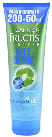 Garnier Fructis Style Wet Shine Gel Efecto Mojado 250 Ml - 250 ml.
