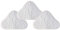 Oulensy H2O Mop X5 Pads de Remplacement Microfibre