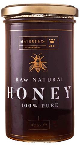 Maters & Co Unpasteurised 100% Pure Oak Honey, 325g jar