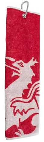 Asbri Golf Golf Shamrock Golf-Handtuch, Grün, Einheitsgröße