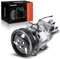Frankberg Compresor de aire acondicionado con embrague Compatible con Clio II BB CB M.e.g.a.n.e I BA0/1 Kangoo KC0/1 Kangoo Express FC0/1 Replace# 8200315744incl. aceite premezclado