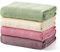 momcozy Baby Pucktuch, Große Musselin Tuch 120x120cm Mullwindeln Babydecken für Junge und Mädchen, Spucktücher Baby Solide 4er Set