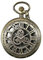 MORFONG Vintage Taschenuhr Quarz Taschenuhr mit Halskette Hohl Gang Römische Zahlen Taschenuhr Antik Uhr für Männer Frauen Vater Opa Geburtstag Jahrestag