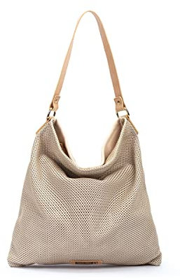 Pikolinos Halbmondtaschen in Leder CIUDADELA für Frauen Farbe Beige