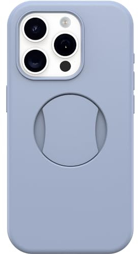 OtterBox Schutzhülle für iPhone 15 Pro, Symmetry Ottergrip, integrierter Griff, schlankes Design, mit MagSafe kompatibel, erhöhte Kanten schützen Kamera und Bildschirm, Blau (You DO Blue)